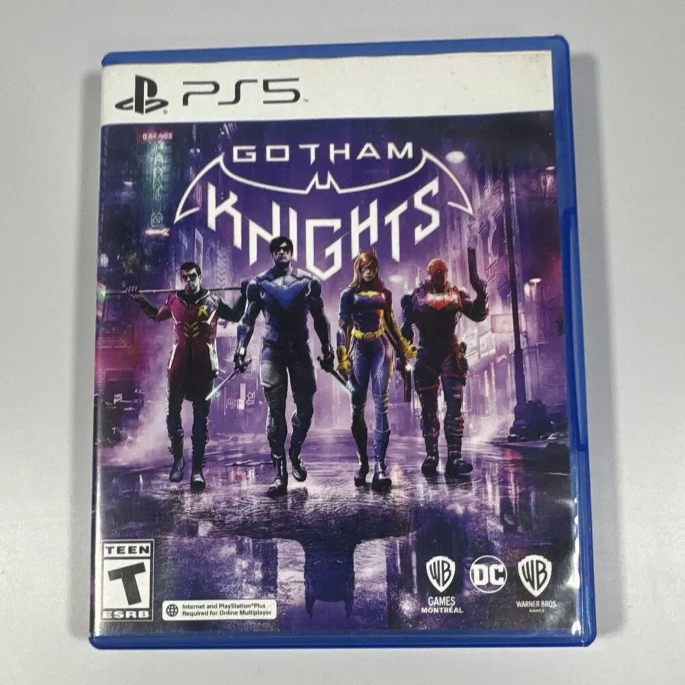 Warner Bros. Gotham Knights PS5 T-Teen Multiplayer Online Play Action RPG